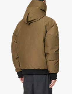 Canada Goose Chilliwack Shell-down Hooded Bomber Jacket -KOOPES Clothing Shop R04066366 MILITARYGREEN ALT03