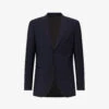 Reiss Hope Travel Notch-lapels Single-breasted Wool Blazer 1 Reiss Hope Travel Notch-lapels Single-breasted Wool Blazer -KOOPES Clothing Shop R04068320 NAVY M