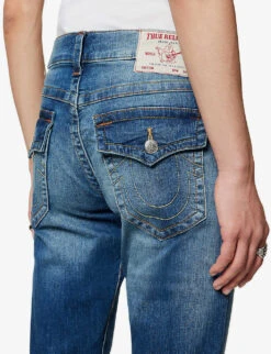 True Religion Ricky Distressed Straight-fit Stretch-denim Jeans -KOOPES Clothing Shop R04070606 MEDIUMDISRUPTION ALT05