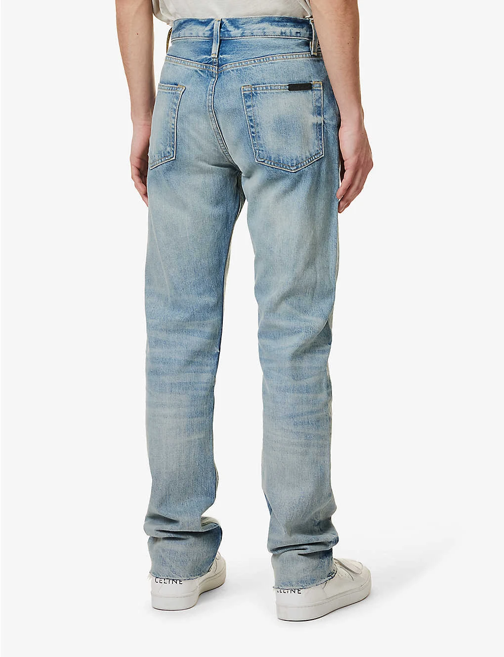 Fear Of God Eternal Faded-wash Brand-patch Straight-leg Jeans 6 Fear Of God Eternal Faded-wash Brand-patch Straight-leg Jeans - Image 4