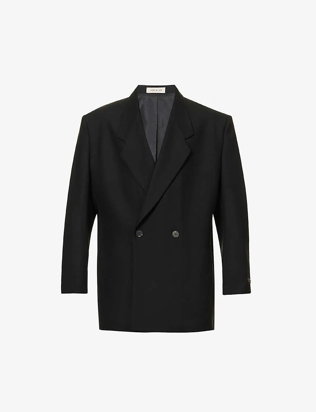 Fear Of God Eternal Double-breasted Boxy-fit Wool Blazer 3 Fear Of God Eternal Double-breasted Boxy-fit Wool Blazer