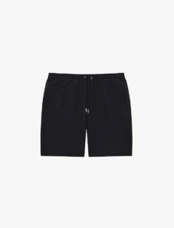 Reiss Robin Drawstring Waffle Cotton-blend Shorts