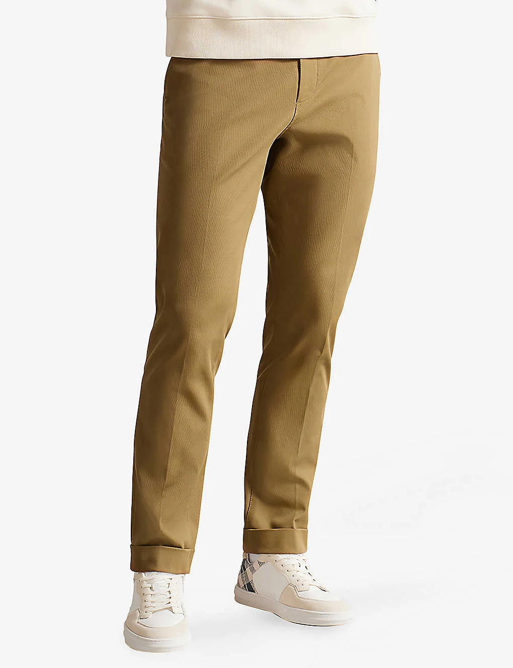 Ted Baker Straight-leg Stretch Cotton Cargo Trousers 5 Ted Baker Straight-leg Stretch Cotton Cargo Trousers - Image 3