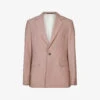 AllSaints Santo Relaxed-fit Single-breasted Stretch-woven Blazer 2 AllSaints Santo Relaxed-fit Single-breasted Stretch-woven Blazer -KOOPES Clothing Shop R04081348 DUSKYPINK M
