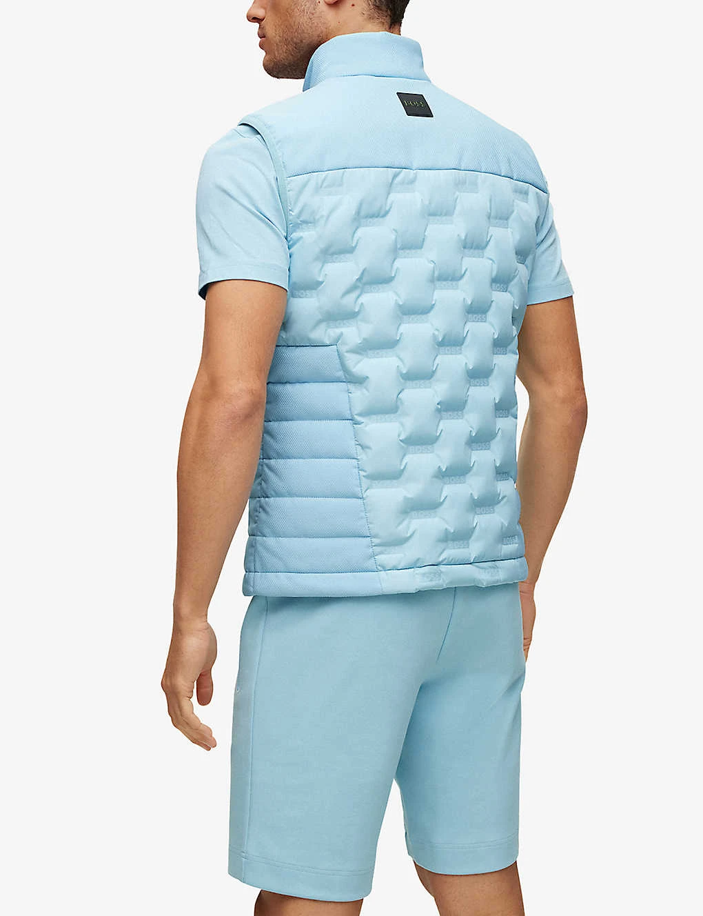 Boss Logo-embellished Quilted Regular-fit Shell-down Gilet 6 Boss Logo-embellished Quilted Regular-fit Shell-down Gilet - Image 4