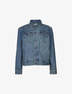 AllSaints Carrer Patch-pocket Denim Jacket