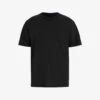 AllSaints Otto Relaxed-fit Organic-cotton T-shirt -KOOPES Clothing Shop R04086636 WASHEDBLACK M