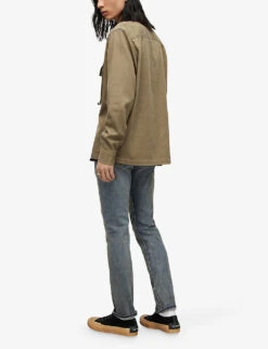 AllSaints Rex Faded Slim-fit Stretch-denim Jeans -KOOPES Clothing Shop R04086648 VINTAGEINDIGO ALT03