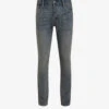 AllSaints Rex Faded Slim-fit Stretch-denim Jeans