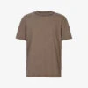AllSaints Otto Relaxed-fit Organic Cotton T-shirt -KOOPES Clothing Shop R04086652 WOODBROWN M
