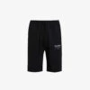 AllSaints Underground Logo-print Organic-cotton Shorts