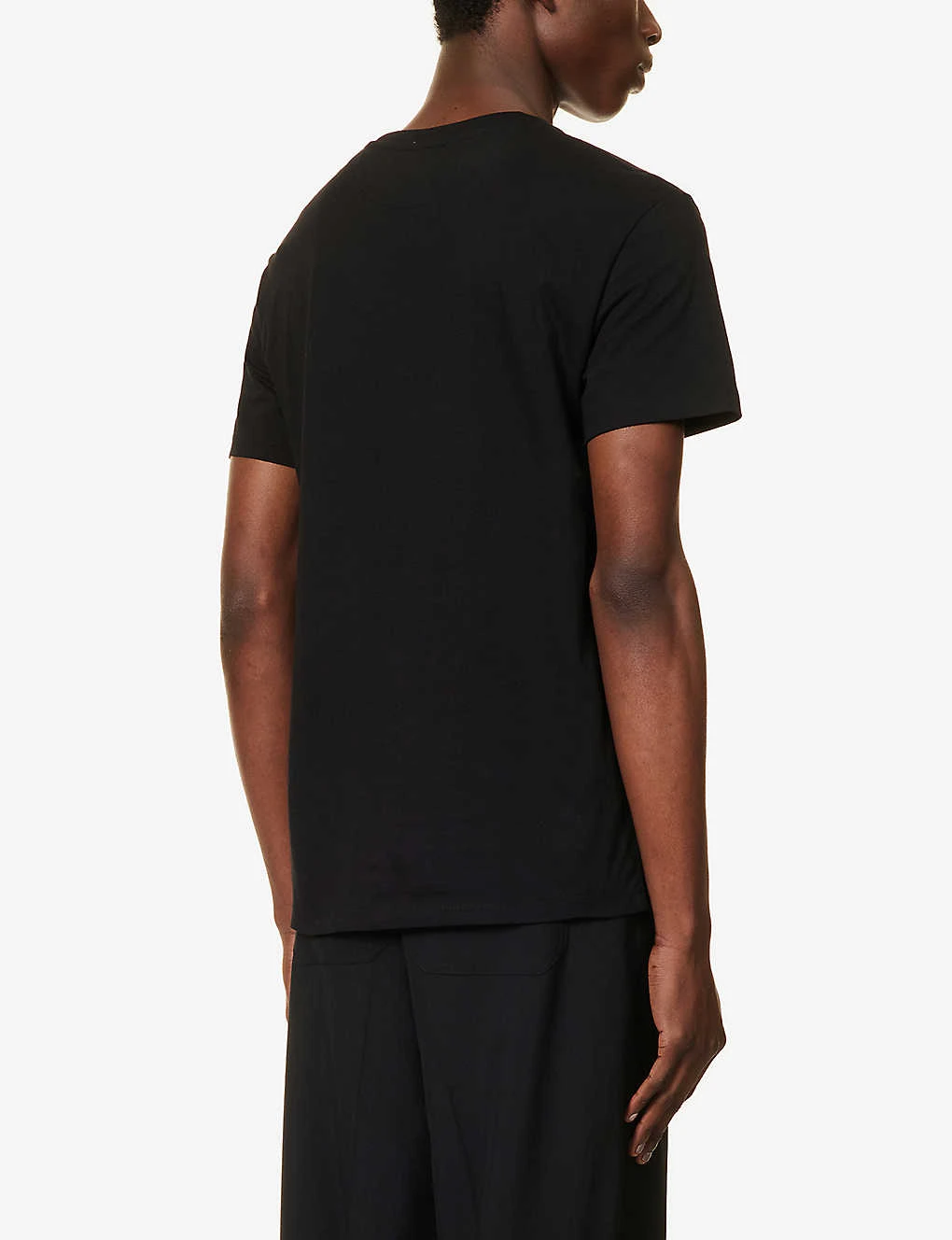 Valentino College Logo-print Cotton-jersey T-shirt 6 Valentino College Logo-print Cotton-jersey T-shirt - Image 4