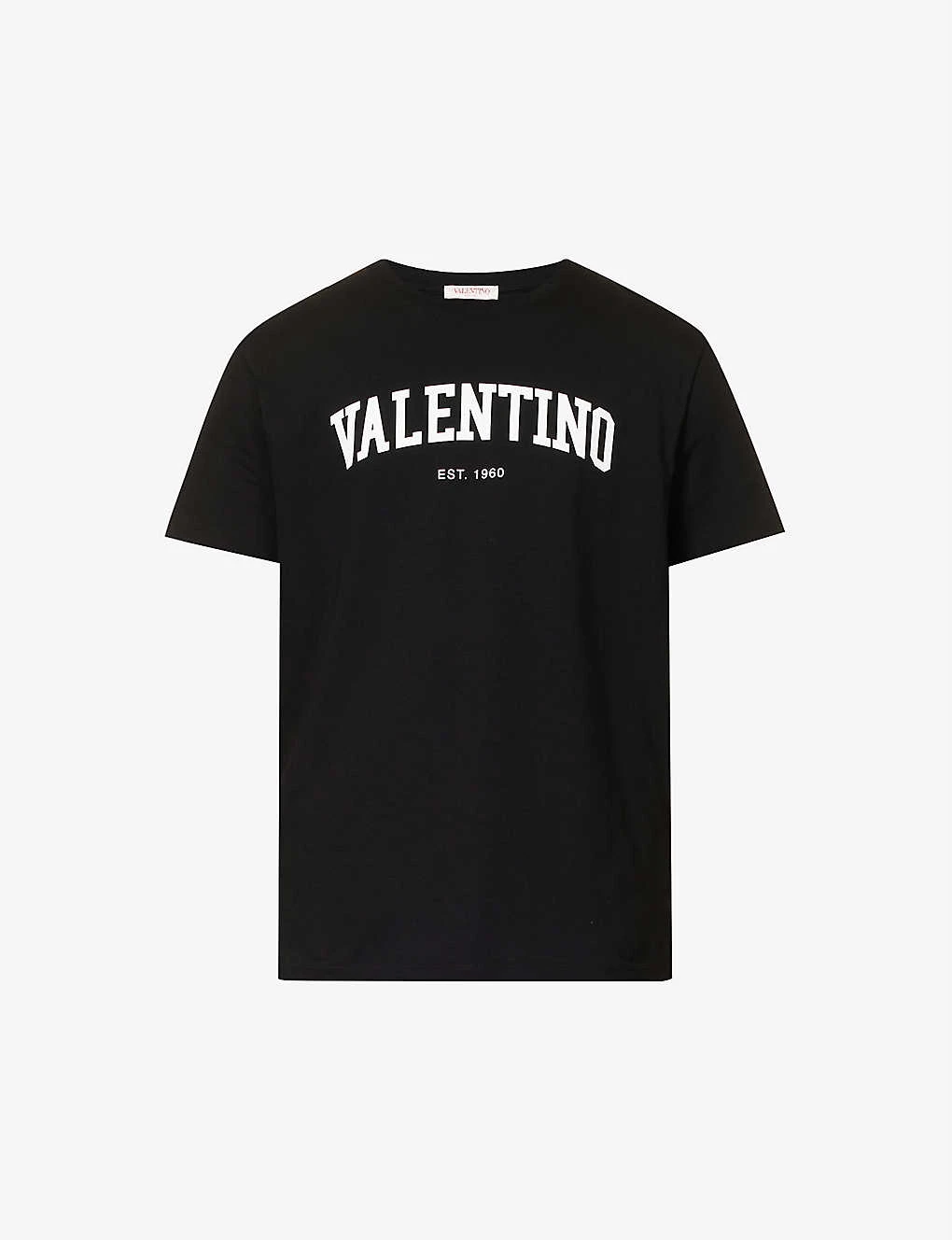 Valentino College Logo-print Cotton-jersey T-shirt 3 Valentino College Logo-print Cotton-jersey T-shirt