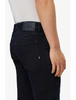 Boss Business Leisure Straight-leg Regular-fit Cotton-blend Jeans 11 Boss Business Leisure Straight-leg Regular-fit Cotton-blend Jeans -KOOPES Clothing Shop R04093463 DARKBLUE ALT04
