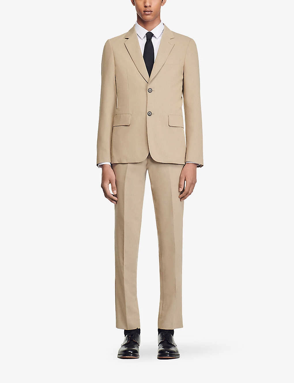 Sandro Single-breasted Woven Blazer 4 Sandro Single-breasted Woven Blazer - Image 2