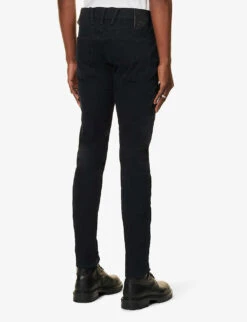 Replay Anbass Hyperflex Slim-fit Stretch-denim Jeans -KOOPES Clothing Shop R04104814 BLUE ALT03