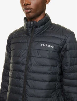 Columbia Silver Falls Funnel-neck Padded Shell Jacket -KOOPES Clothing Shop R04109926 BLACK ALT04