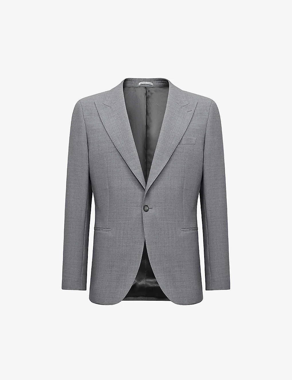 Reiss Arrow Peak-lapel Single-breasted Woven Blazer 3 Reiss Arrow Peak-lapel Single-breasted Woven Blazer