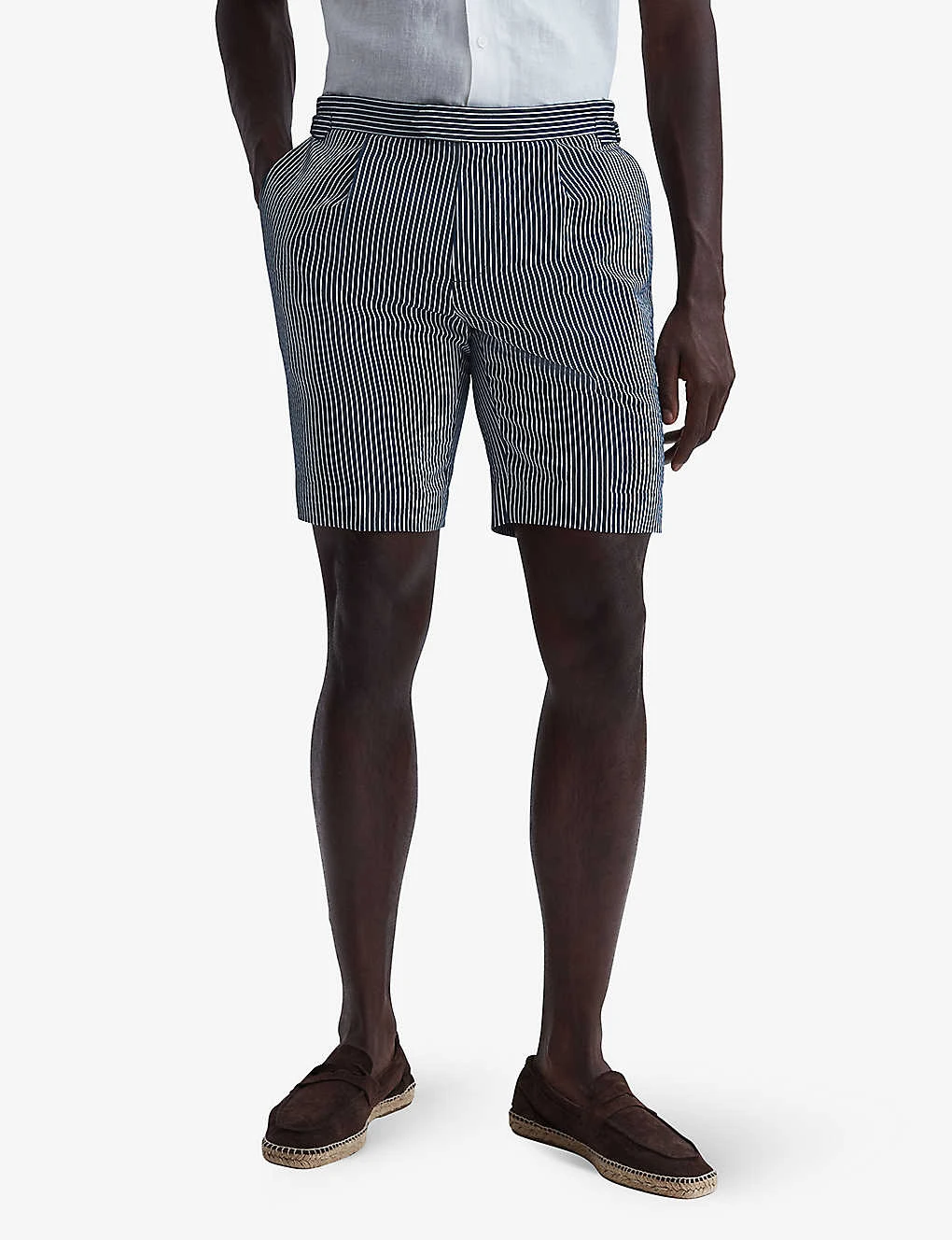Reiss Archie Stripe Woven Shorts 5 Reiss Archie Stripe Woven Shorts - Image 3