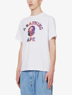 Crazy College Camouflage-print Cotton-jersey T-shirt 9 Crazy College Camouflage-print Cotton-jersey T-shirt -KOOPES Clothing Shop R04118332 WHITE ALT02