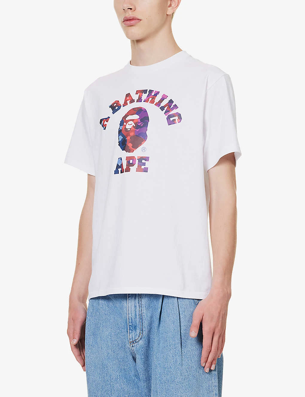 Crazy College Camouflage-print Cotton-jersey T-shirt 5 Crazy College Camouflage-print Cotton-jersey T-shirt - Image 3