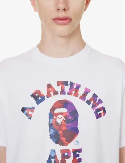 Crazy College Camouflage-print Cotton-jersey T-shirt 11 Crazy College Camouflage-print Cotton-jersey T-shirt -KOOPES Clothing Shop R04118332 WHITE ALT04