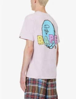 Popsicle Graphic-print Cotton-jersey T-shirt 10 Popsicle Graphic-print Cotton-jersey T-shirt -KOOPES Clothing Shop R04118342 PURPLE ALT03