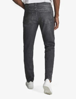 Reiss Harry Slim-fit Low-rise Denim Jeans -KOOPES Clothing Shop R04122258 WASHEDGREY ALT03