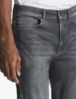 Reiss Harry Slim-fit Low-rise Denim Jeans -KOOPES Clothing Shop R04122258 WASHEDGREY ALT04