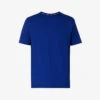 Calvin Klein Logo-appliqué Stretch-cotton T-shirt 1 Calvin Klein Logo-appliqué Stretch-cotton T-shirt -KOOPES Clothing Shop R04123680 MIDNIGHTBLUE M