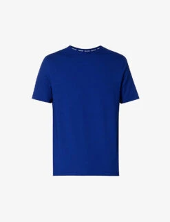 Calvin Klein Logo-appliqué Stretch-cotton T-shirt