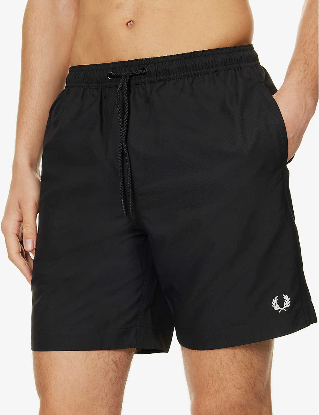 Fred Perry Classic Logo-embroidered Swim Shorts 7 Fred Perry Classic Logo-embroidered Swim Shorts - Image 5