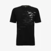 Boss Graphic-print Stretch Cotton T-shirt