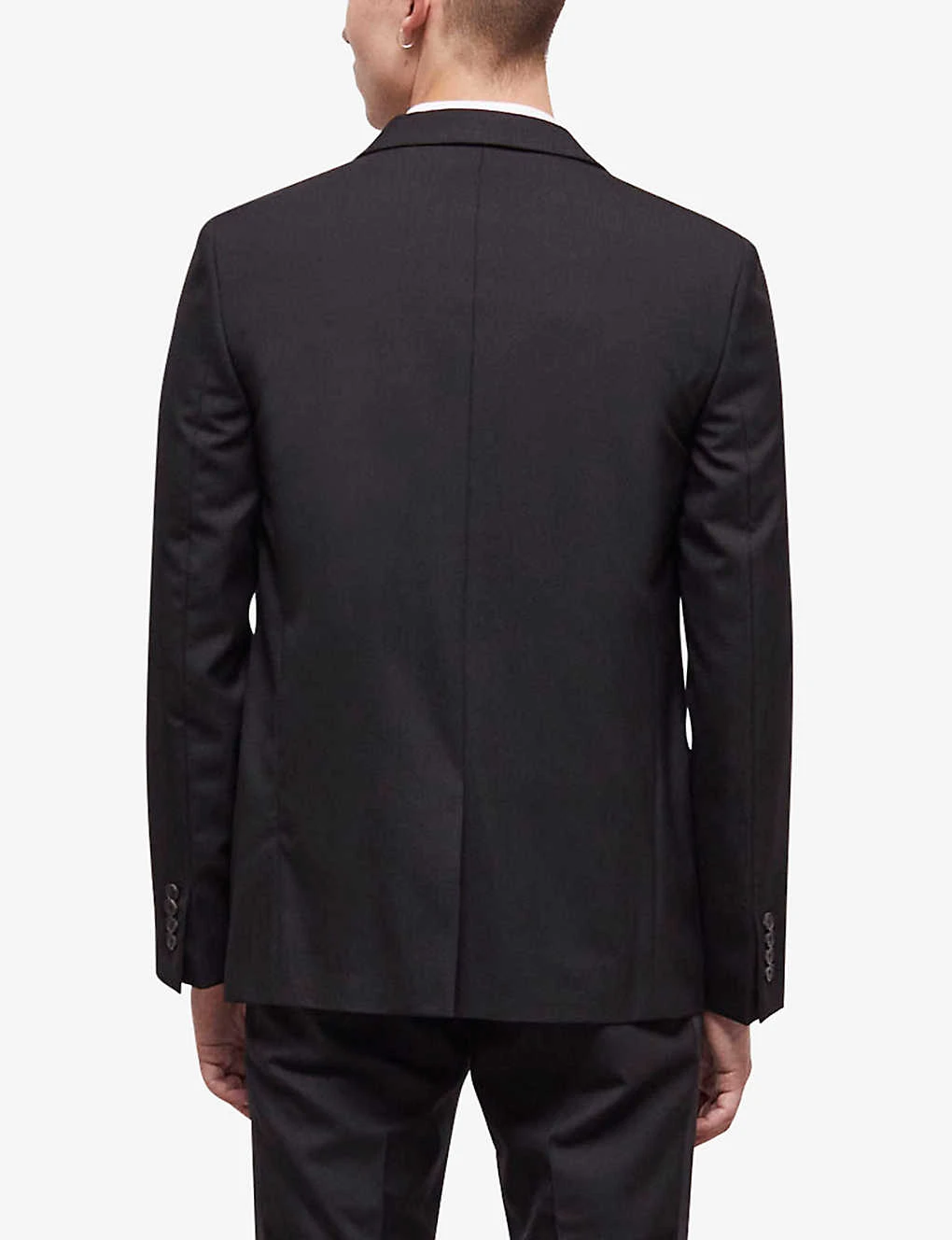 THE KOOPLES Satin-lapel Single-breasted Wool Suit Jacket 6 THE KOOPLES Satin-lapel Single-breasted Wool Suit Jacket - Image 4