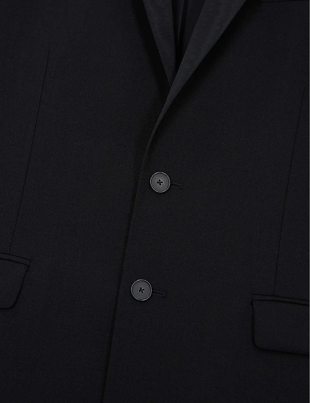 THE KOOPLES Satin-lapel Single-breasted Wool Suit Jacket 7 THE KOOPLES Satin-lapel Single-breasted Wool Suit Jacket - Image 5