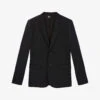 THE KOOPLES Notched-collar Stripe-pattern Stretch-wool Suit Jacket