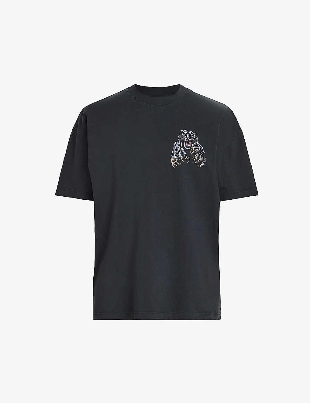 AllSaints Beast Graphic-print Cotton-jersey T-shirt 3 AllSaints Beast Graphic-print Cotton-jersey T-shirt