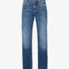 True Religion Billy Embroidered Straight-leg Relaxed-fit Stretch-denim Jeans -KOOPES Clothing Shop R04134917 MOUNTAINLAURELMEDIUM M