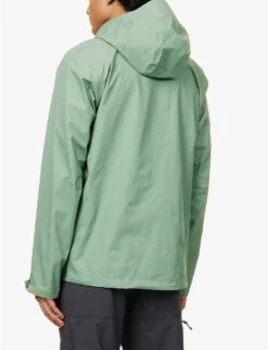 Patagonia Torrentshell 3L Brand-patch Relaxed-fit Recycled-nylon Hooded Jacket -KOOPES Clothing Shop R04136070 SEDGEGREEN ALT03