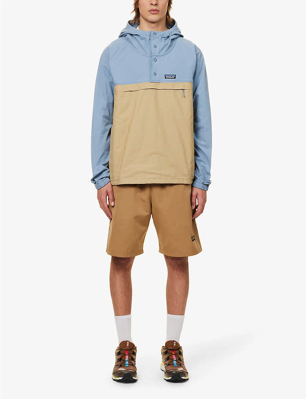 Patagonia Funhoggers Funnel-neck Relaxed-fit Cotton-canvas Anorak 4 Patagonia Funhoggers Funnel-neck Relaxed-fit Cotton-canvas Anorak - Image 2