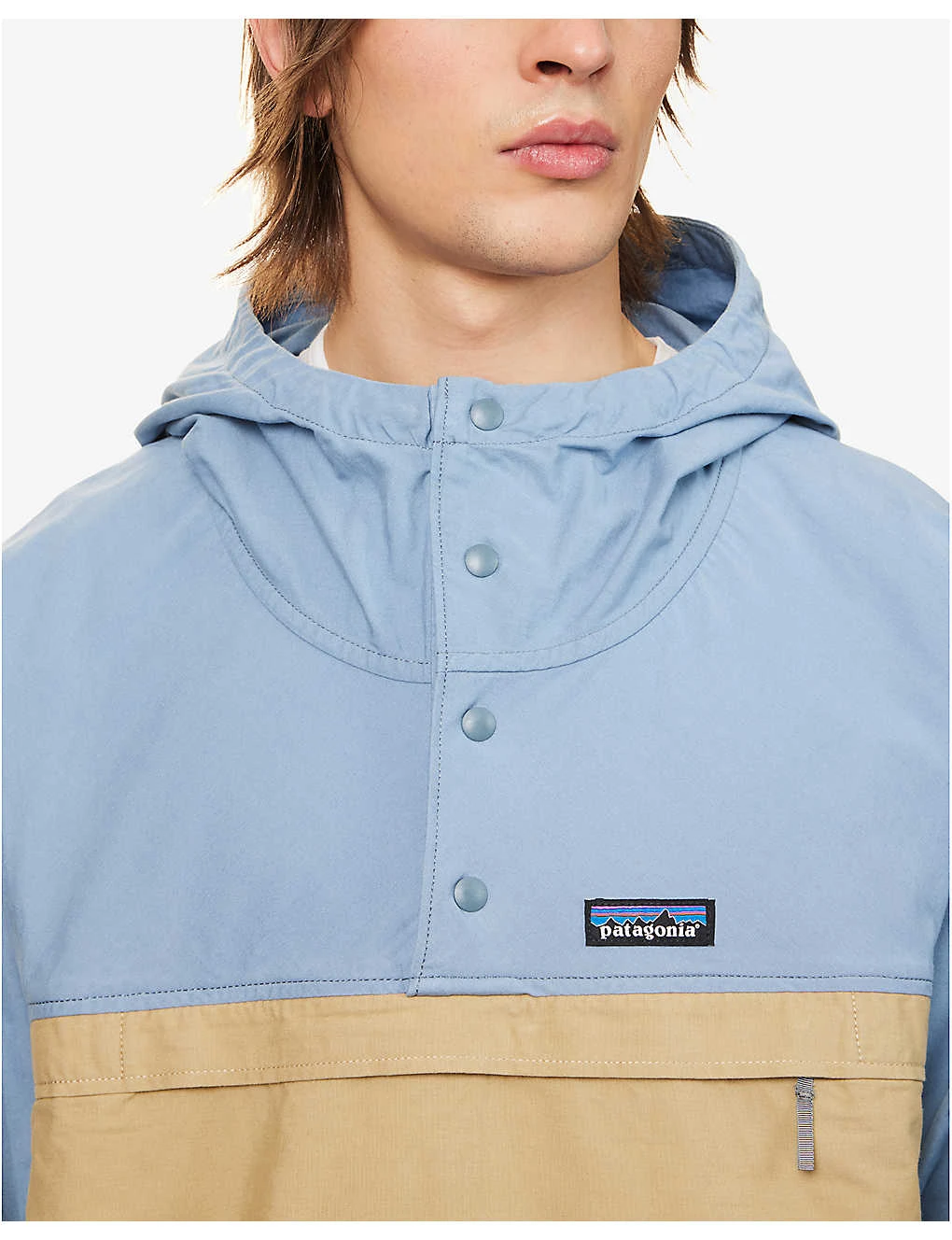 Patagonia Funhoggers Funnel-neck Relaxed-fit Cotton-canvas Anorak 7 Patagonia Funhoggers Funnel-neck Relaxed-fit Cotton-canvas Anorak - Image 5