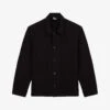 THE KOOPLES Patch-pocket Regular-fit Cotton Jacket -KOOPES Clothing Shop R04137815 BLA01 M