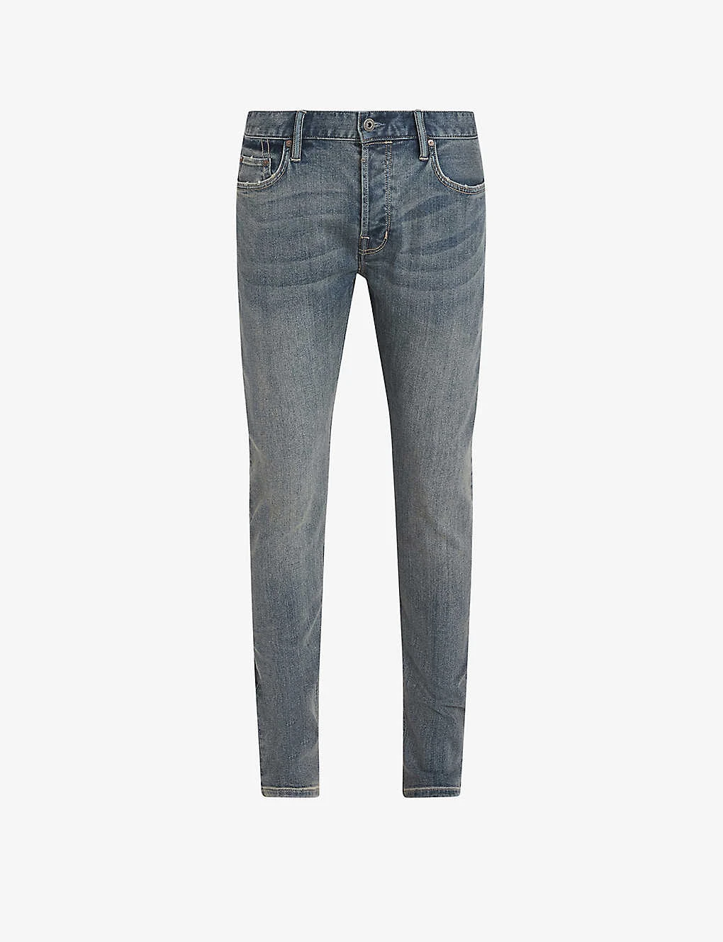 AllSaints Rex Straight-leg Mid-rise Slim-fit Stretch-denim Jeans 3 AllSaints Rex Straight-leg Mid-rise Slim-fit Stretch-denim Jeans