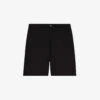 THE KOOPLES Relaxed-fit Mid-length Cotton Shorts 1 THE KOOPLES Relaxed-fit Mid-length Cotton Shorts -KOOPES Clothing Shop R04141750 BLA01 M