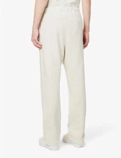 Fear Of God Eternal Brand-patch Cotton-jersey Jogging Bottoms 10 Fear Of God Eternal Brand-patch Cotton-jersey Jogging Bottoms -KOOPES Clothing Shop R04141853 WARMHEATHEROATMEAL ALT03