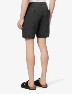 7 For All Mankind Travel Regular-fit Stretch-jersey Shorts 10 7 For All Mankind Travel Regular-fit Stretch-jersey Shorts -KOOPES Clothing Shop R04145124 GREY ALT03
