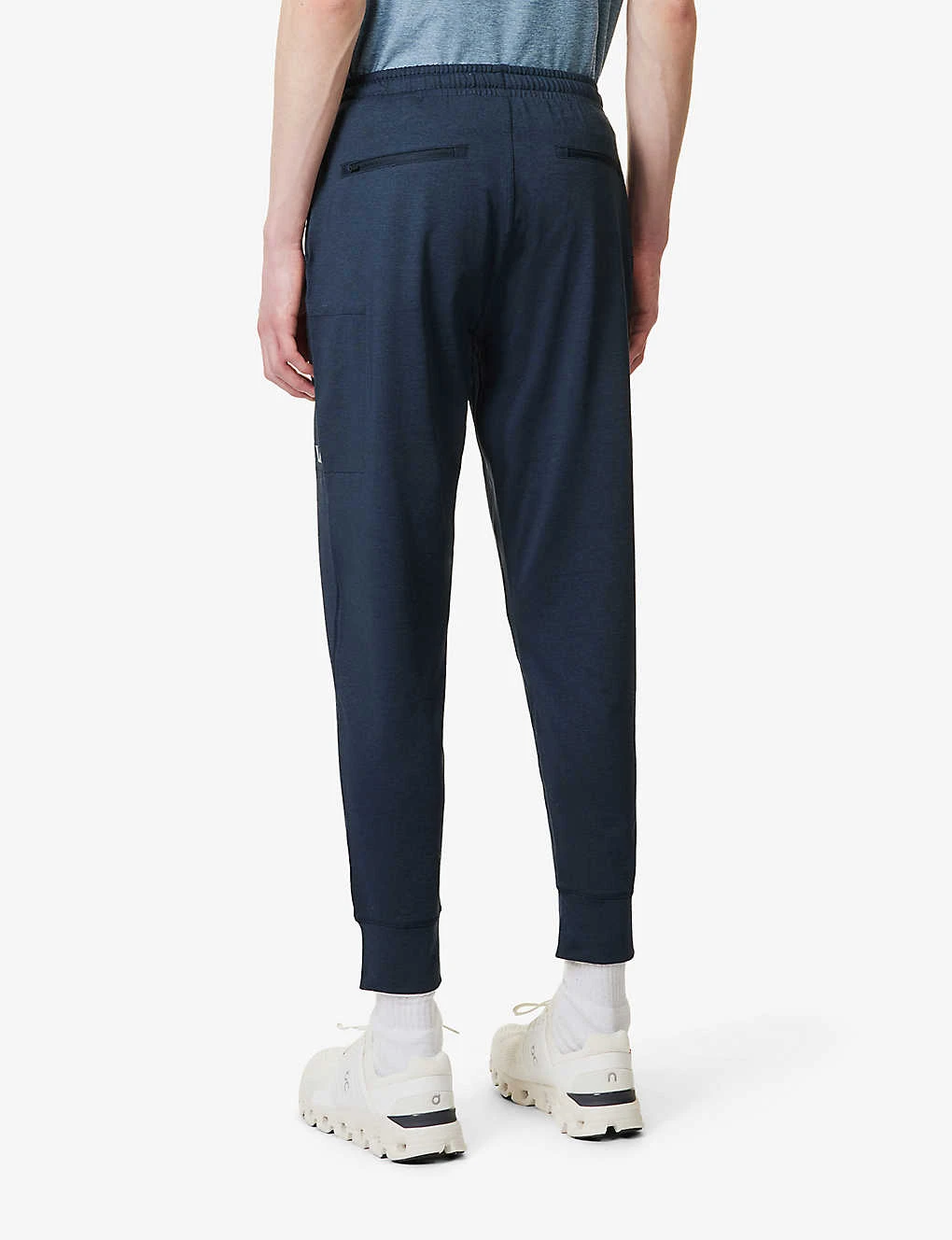 Vuori Sunday Brand-print Stretch Recycled-polyester Jogging Bottoms 6 Vuori Sunday Brand-print Stretch Recycled-polyester Jogging Bottoms - Image 4