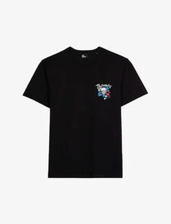 THE KOOPLES Skull-print Logo Cotton T-shirt