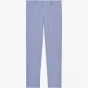 THE KOOPLES Slim-fit Straight-leg Wool Trousers -KOOPES Clothing Shop R04147354 BLU03 M