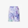 Champion Tie-dye Brand-appliqué Cotton-blend Bermuda Shorts 1 Champion Tie-dye Brand-appliqué Cotton-blend Bermuda Shorts -KOOPES Clothing Shop R04147797 RAWVIOLET M